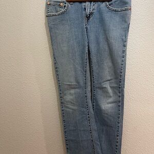 Levi's Classic Blue Straight Leg Jeans